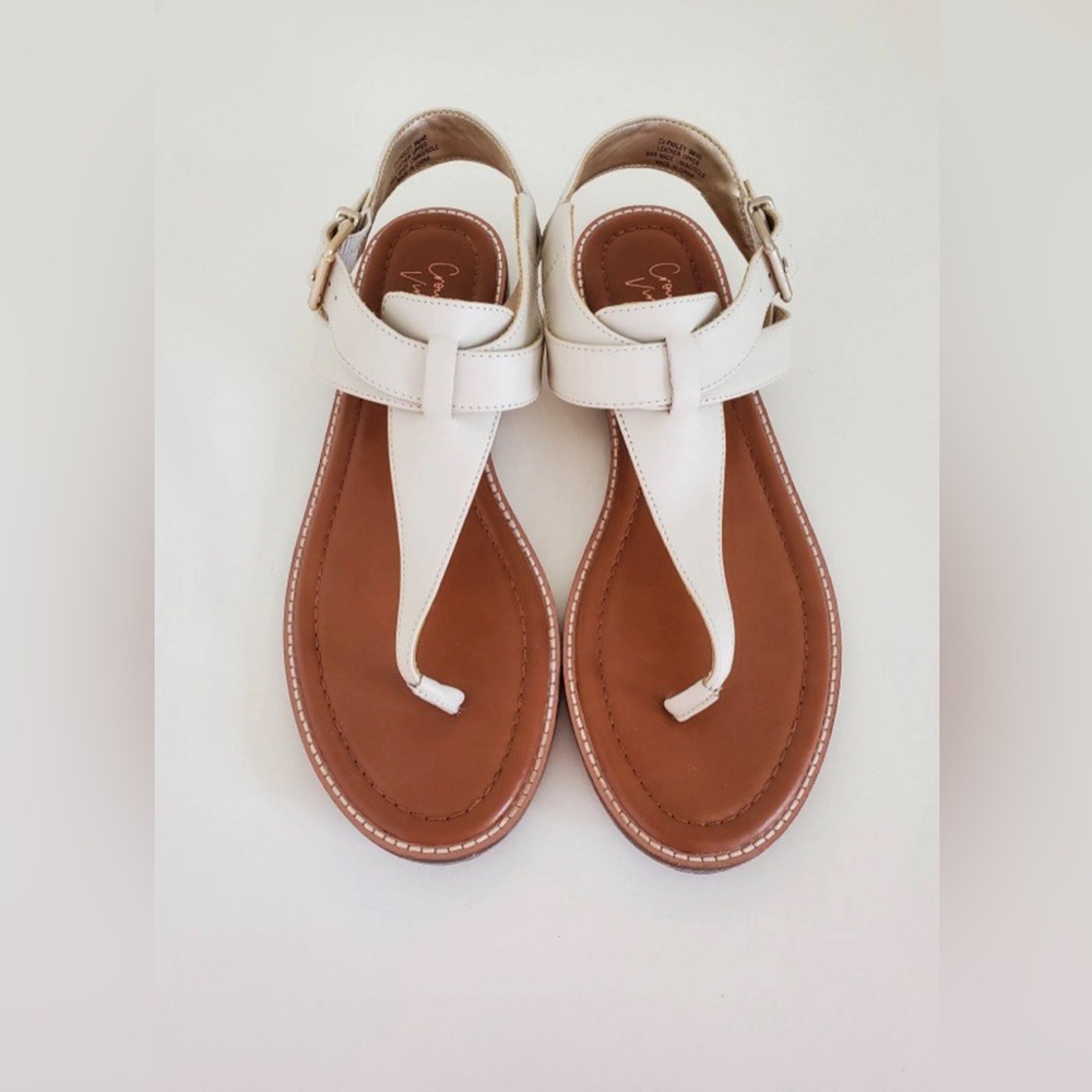 Crown Vintage White Sandals
